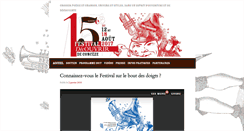 Desktop Screenshot of festivaldecouvrir.com