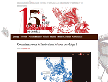 Tablet Screenshot of festivaldecouvrir.com